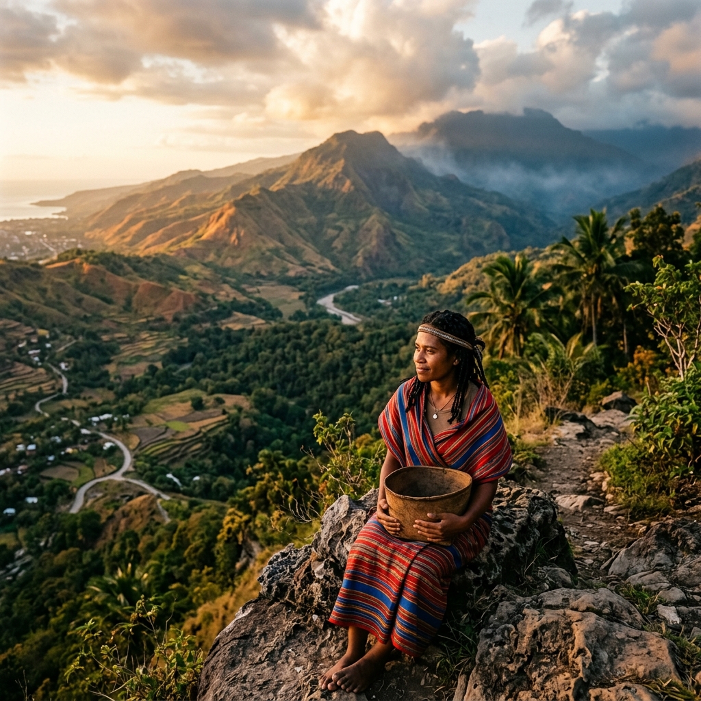 Stunning landscape of Timor-Leste